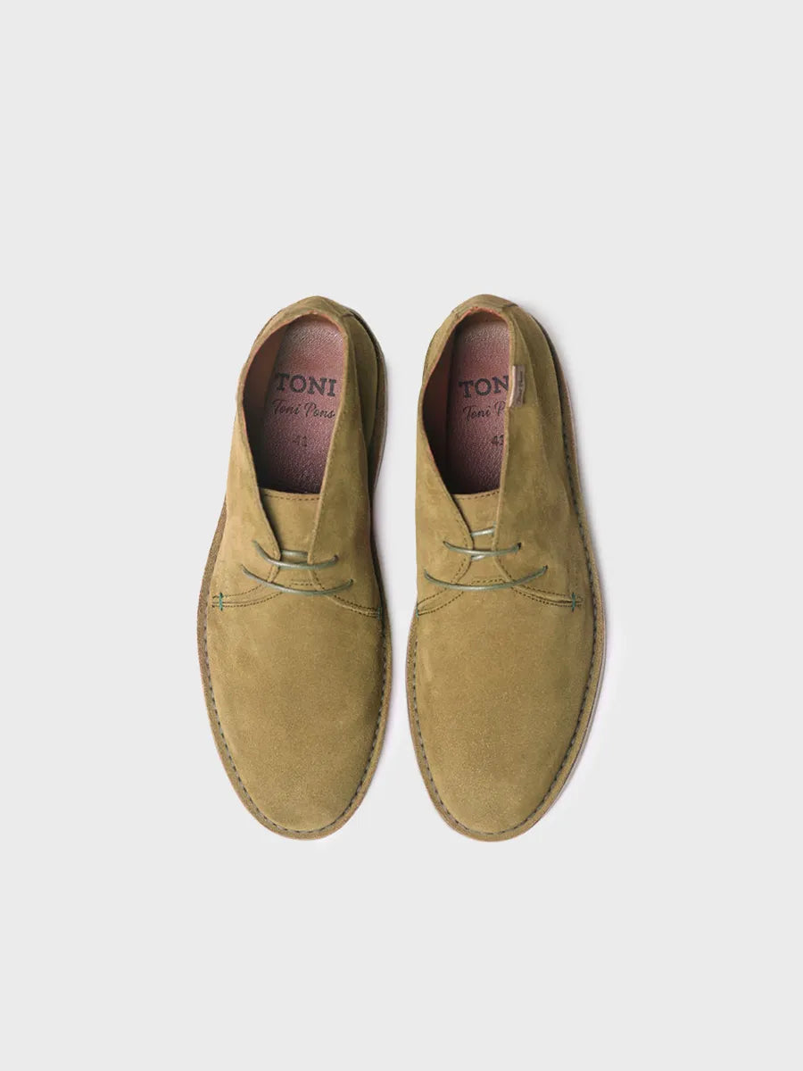 zapatillas hombre - Botín para hombre en serraje | JACOB-SY - Toni Pons