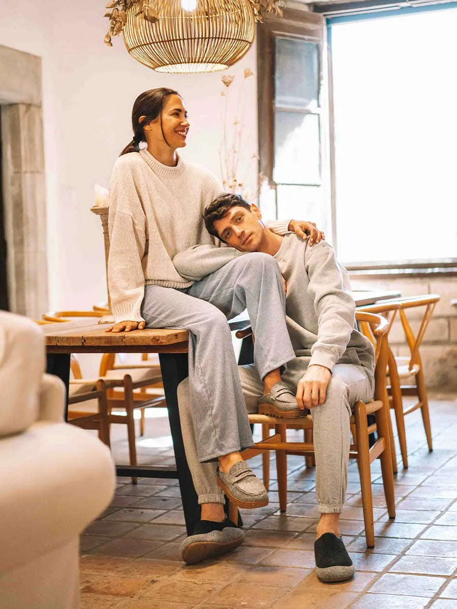 zapatillas mujer - Slipper de mujer con suela de plataforma | JADEN-FR - Toni Pons