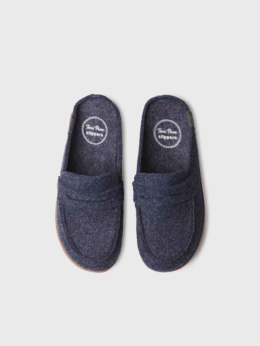 zapatillas mujer - Slipper de mujer con suela de plataforma | JADEN-FR - Toni Pons