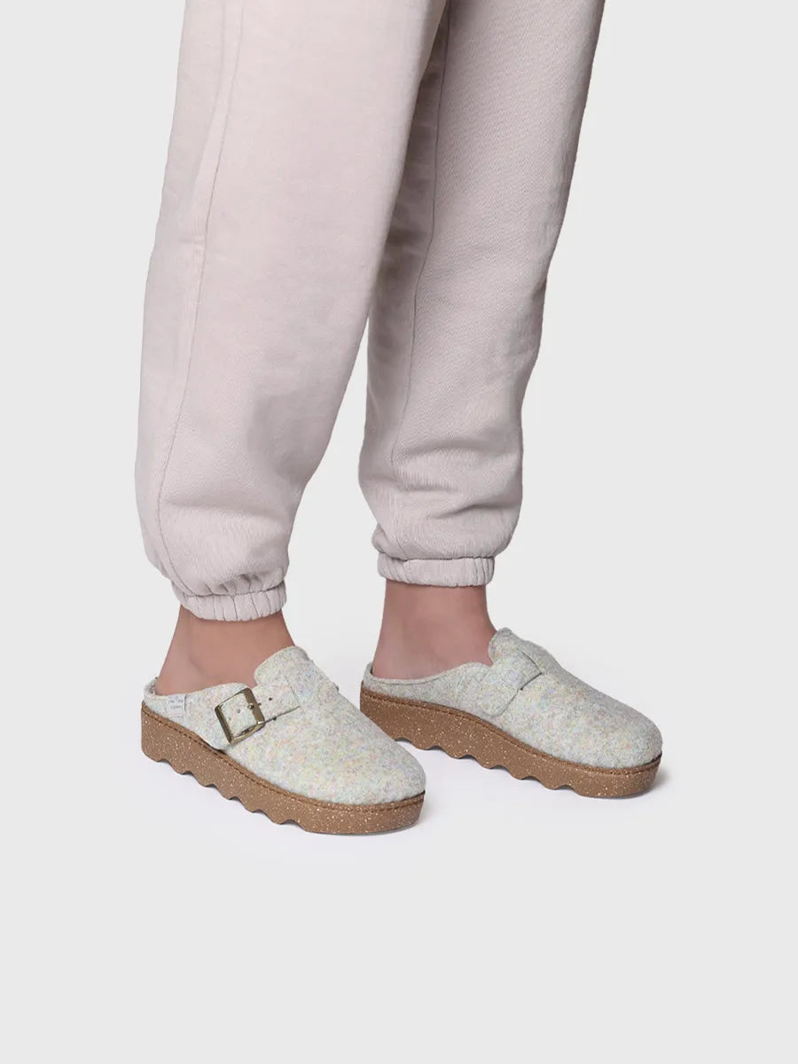 zapatillas mujer - Zapatilla de casa para mujer con hebilla | JAELLE-FR - Toni Pons