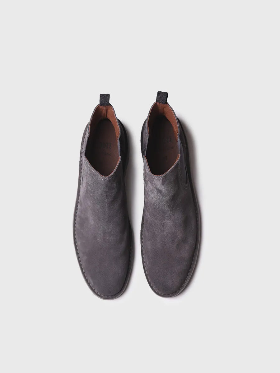 botines mujer - Botín Chelsea para hombre en serraje | JAN-SY - Toni Pons