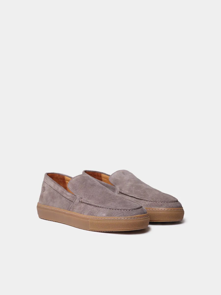 Zapatos con cordones hombre - Mocasines para hombre en serraje y suela de goma | JOAN - Toni Pons