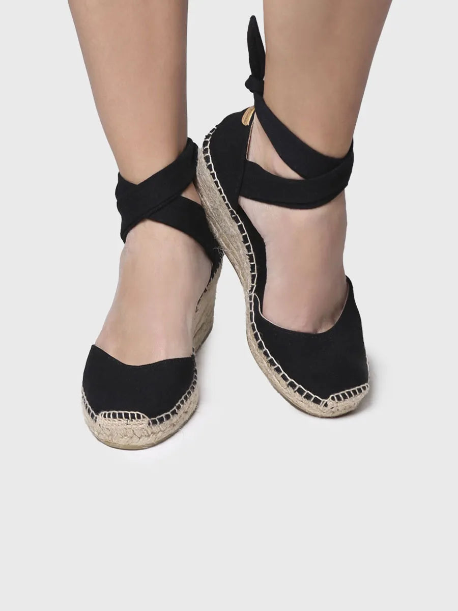 zapatillas mujer - Alpargata de cuña con cintas | JULIA - Toni Pons