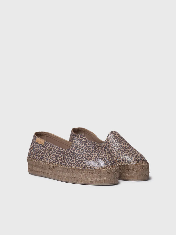 - Alpargata plana de mujer en animal print | KASIA-LE - Toni Pons