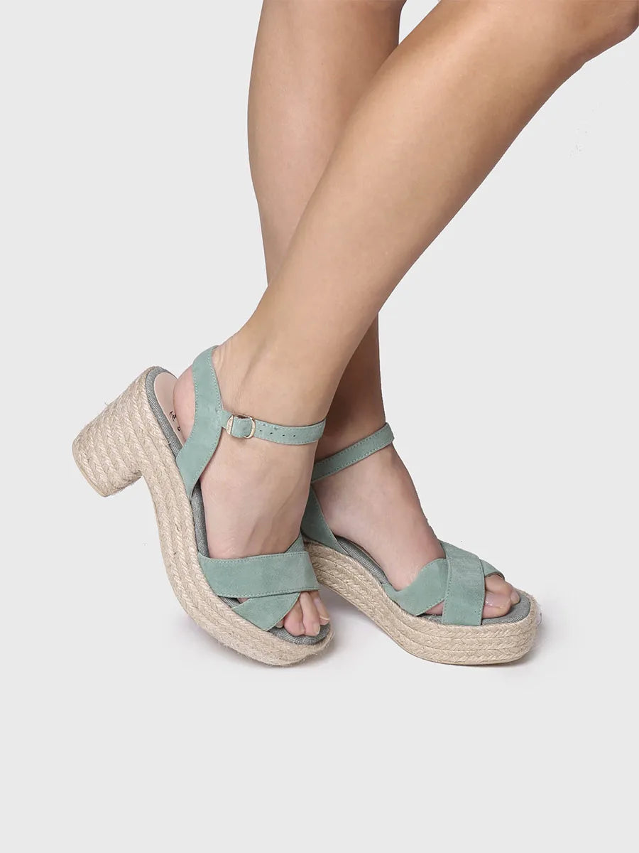 Sandalias mujer - Sandalia de tacón atada al tobillo - Toni Pons