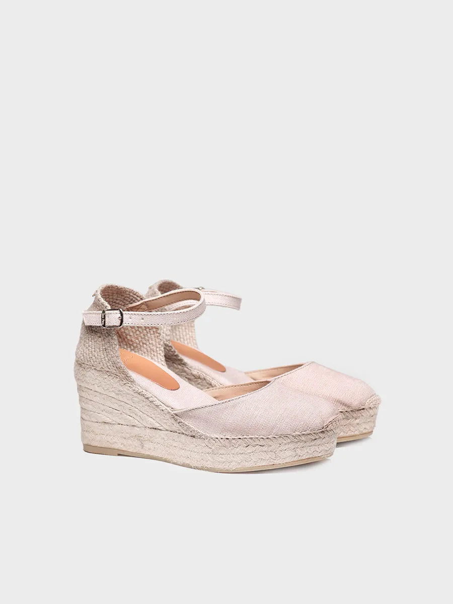 zapatillas mujer - Alpargata con cuña de mujer en lino | LAIA-NT - Toni Pons