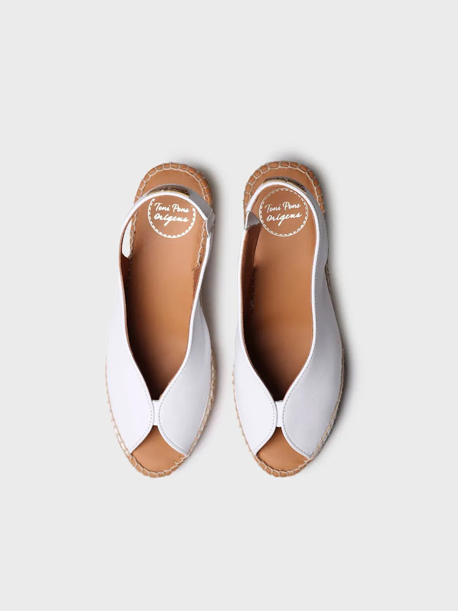 alpargatas mujer - Alpargata de cuña estilo peep toe | LAILA-P - Toni Pons