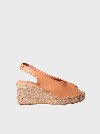 Alpargatas mujer - Alpargata de cuña estilo peep toe | LAILA-P - Toni Pons
