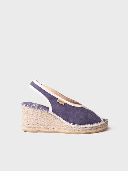 Alpargata mujer - Alpargata vegana destalonada - Toni Pons