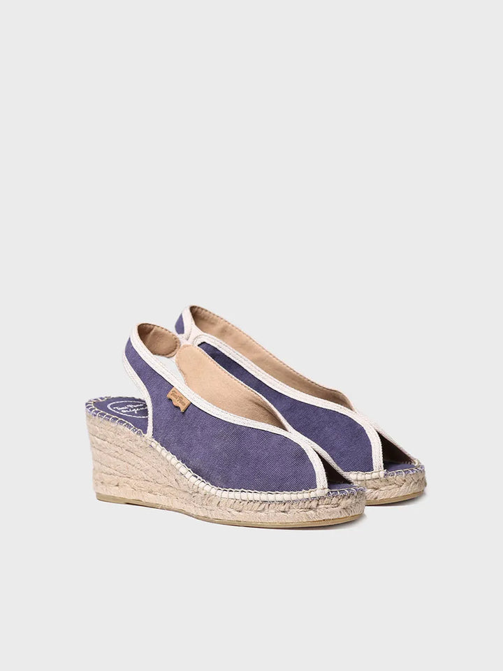 Alpargata mujer - Alpargata vegana destalonada - Toni Pons