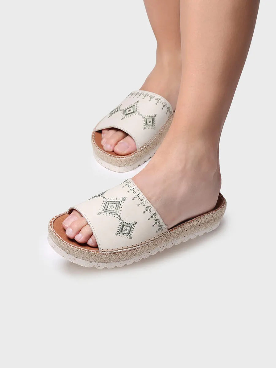 Sandalias mujer - Sandalia plana ibicenca - Toni Pons