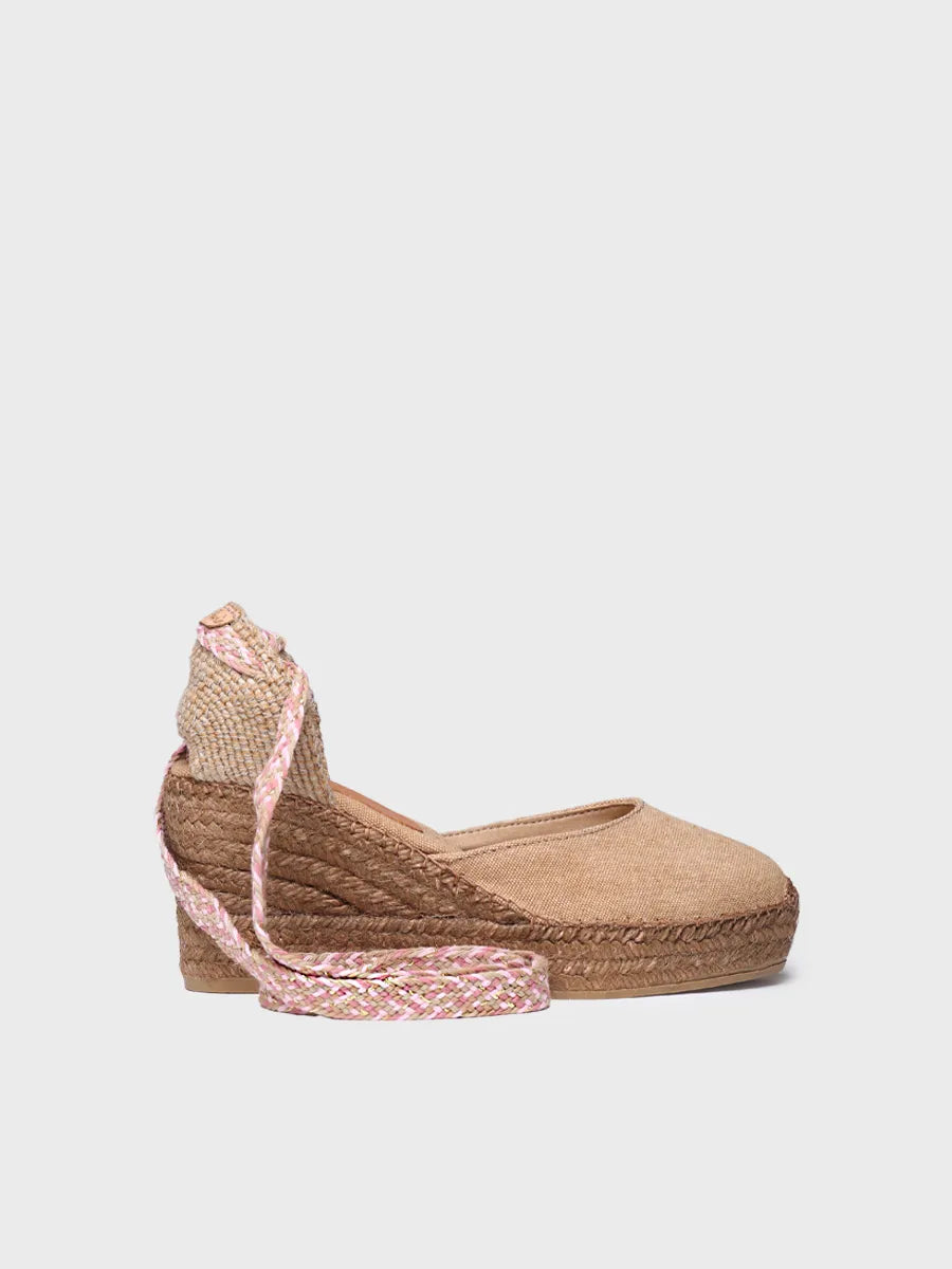 Alpargata mujer - Alpargata de cuña de mujer en algodón - Toni Pons