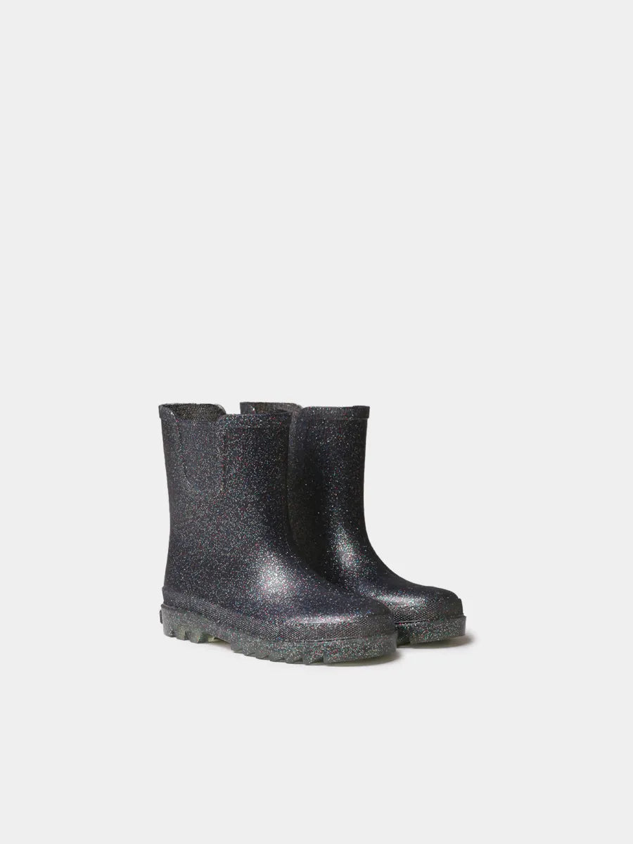 Botas impermeables para niños con acabado brillante | LIVORNO