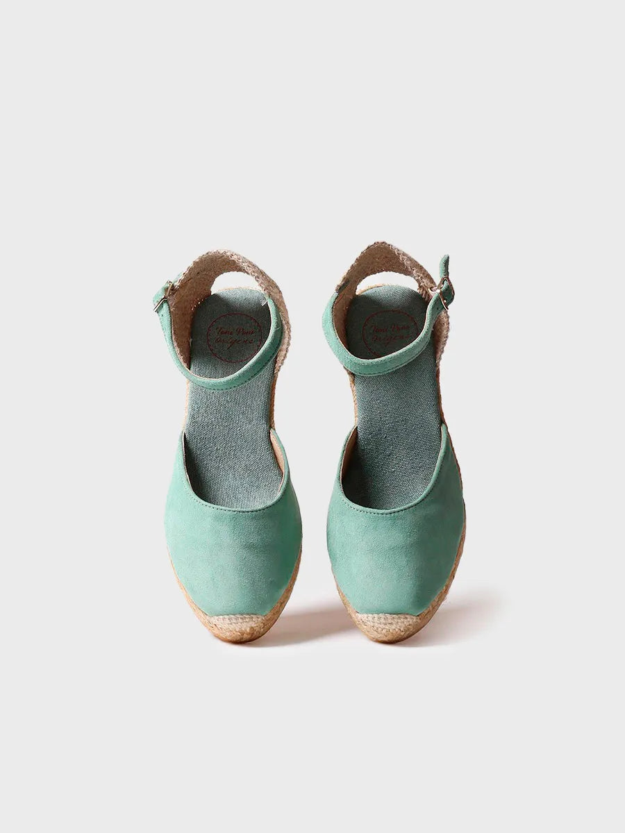 zapatillas mujer - Alpargata de piel cerrada de mujer | LLORET-5 - Toni Pons