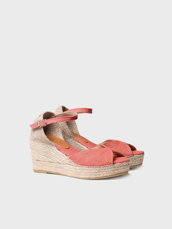 Alpargata mujer - Alpargata de cuña con hebilla - Toni Pons