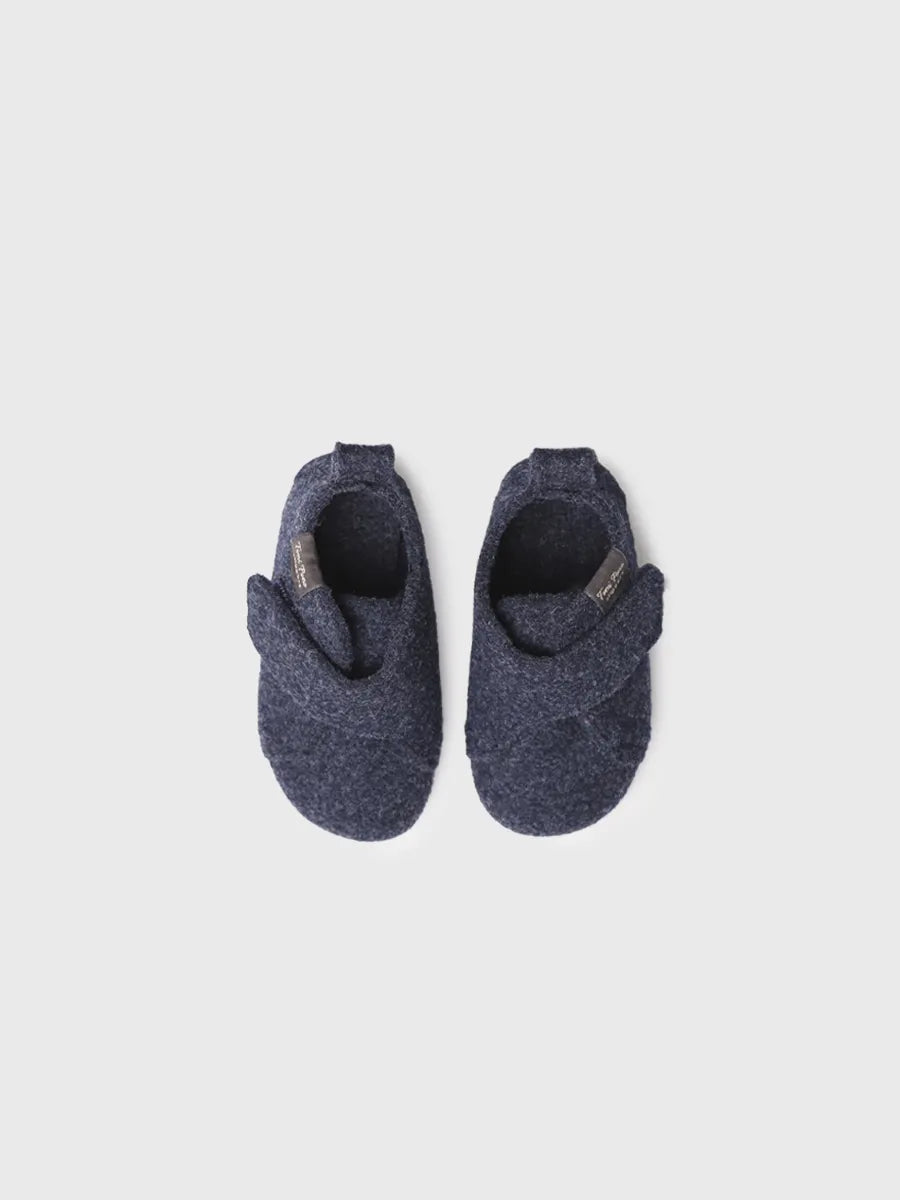 zapatillas infantiles - Zapatillas de casa para niño y bebé en fieltro reciclado | LUMI-FR - Toni Pons