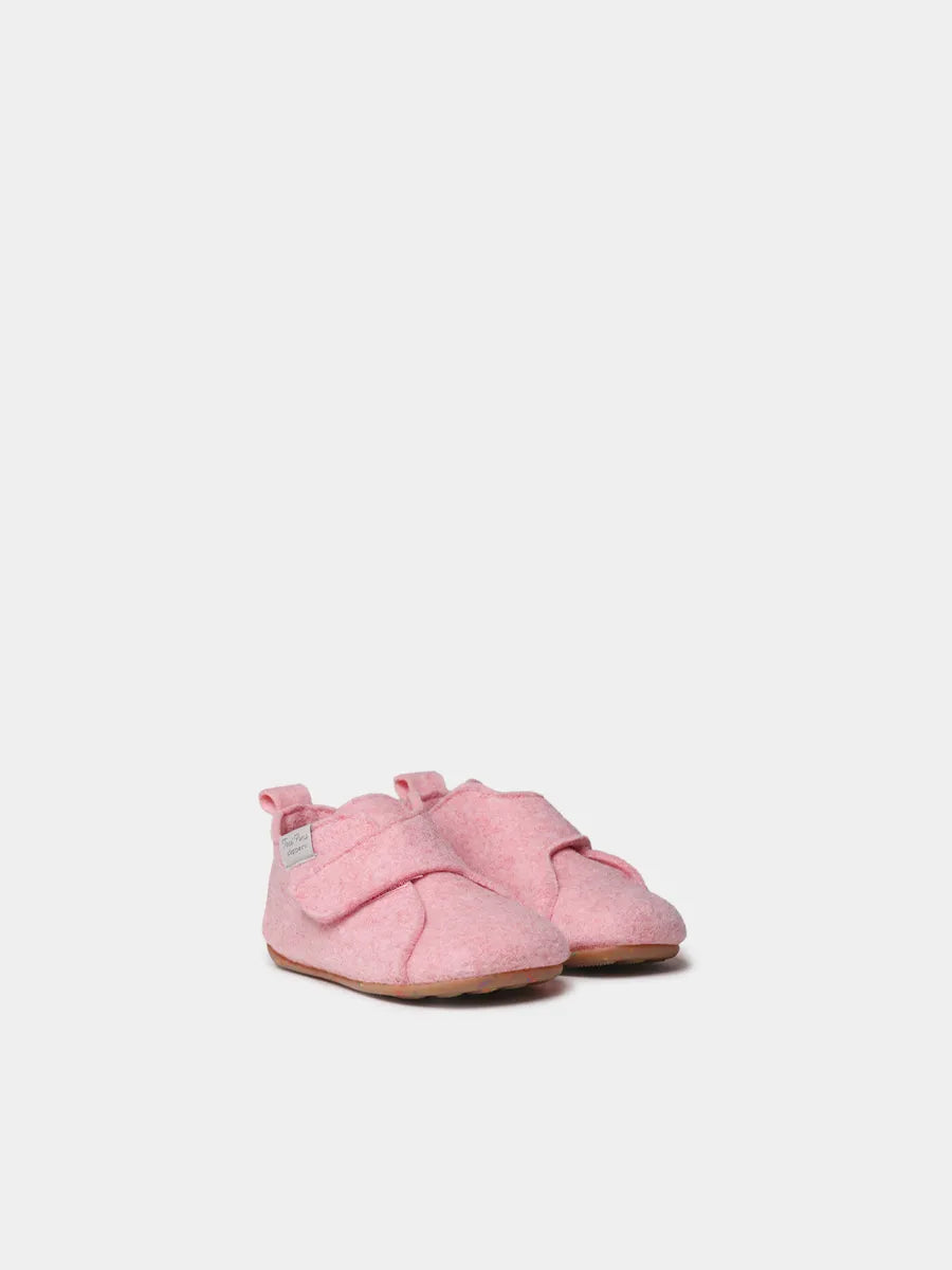 Zapatillas de casa para niño y bebé en fieltro reciclado | LUMI-FR