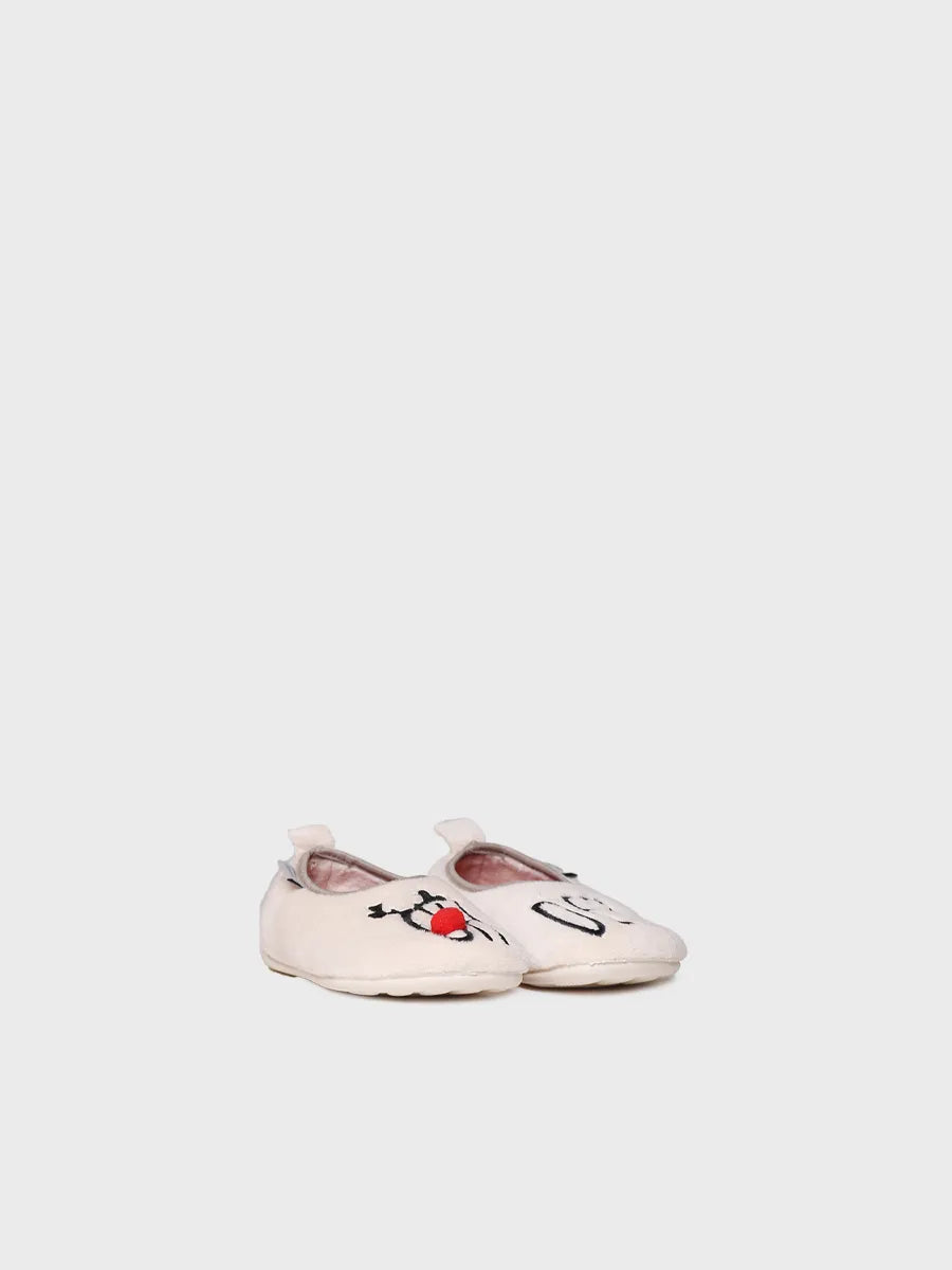 zapatillas infantiles - Slippers para niños en crudo | LUX-DR - Toni Pons