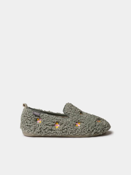 Zapatillas de casa mujer - Zapatilla tipo babucha con motivos bordados para mujer | MAILY-BB - Toni Pons