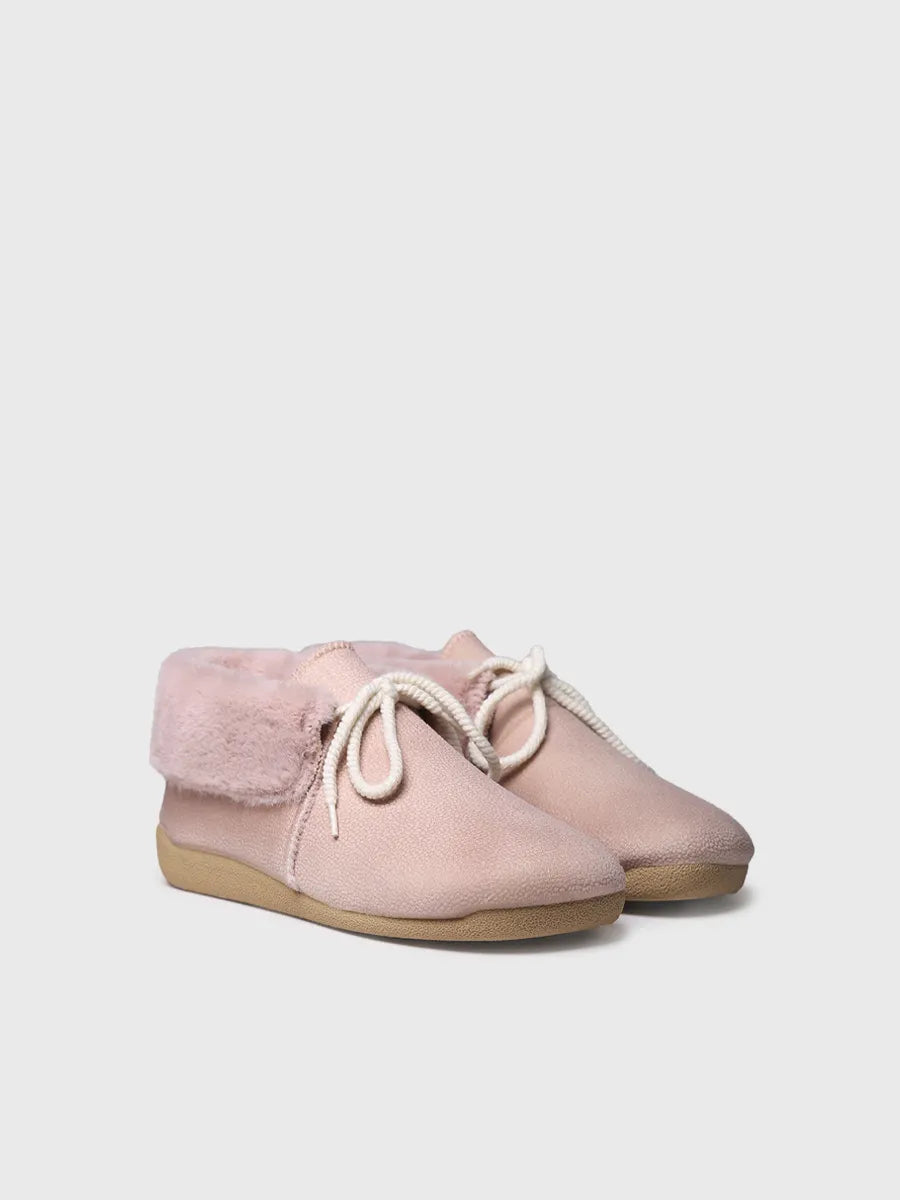 zapatillas mujer - Slipper abotinada de mujer con cordones en | MALMO-BD - Toni Pons