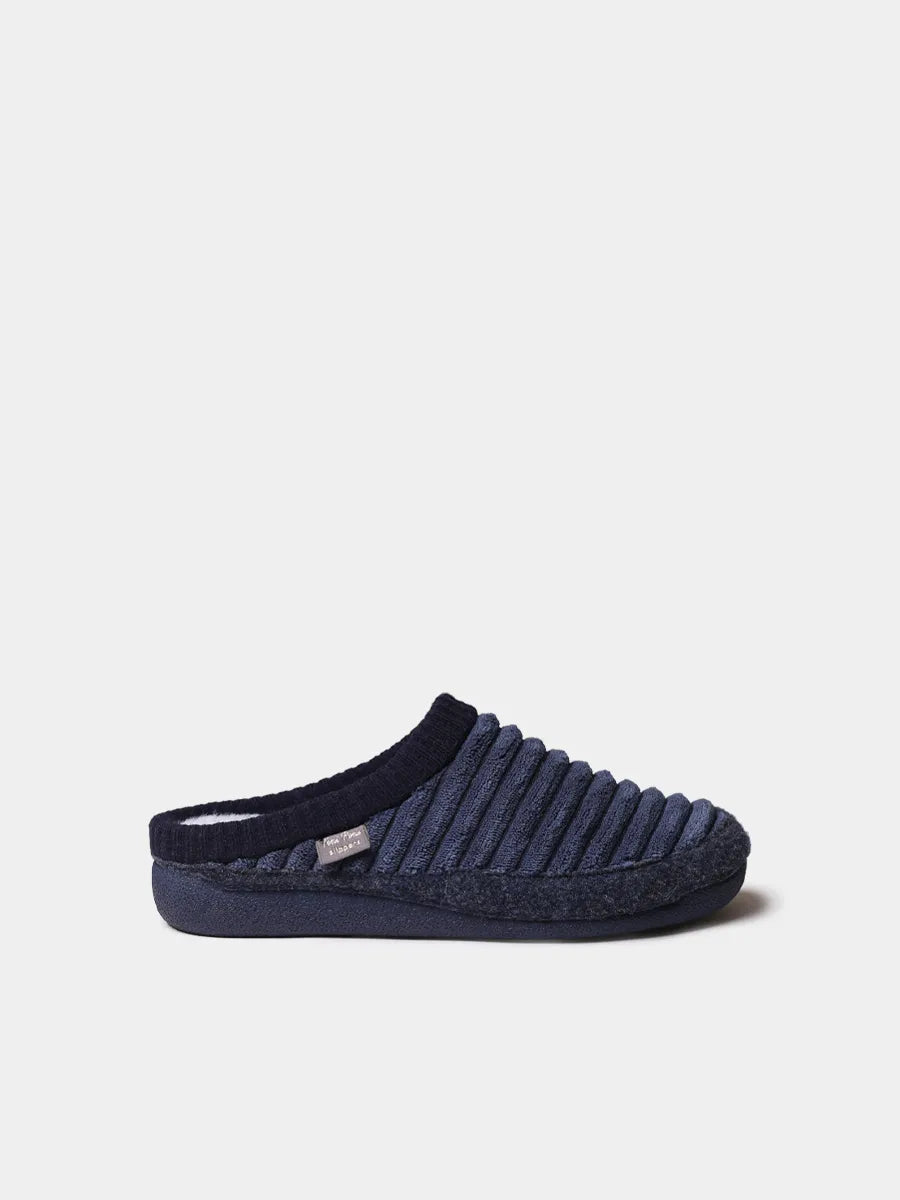 Women's high-cut slipper in felt