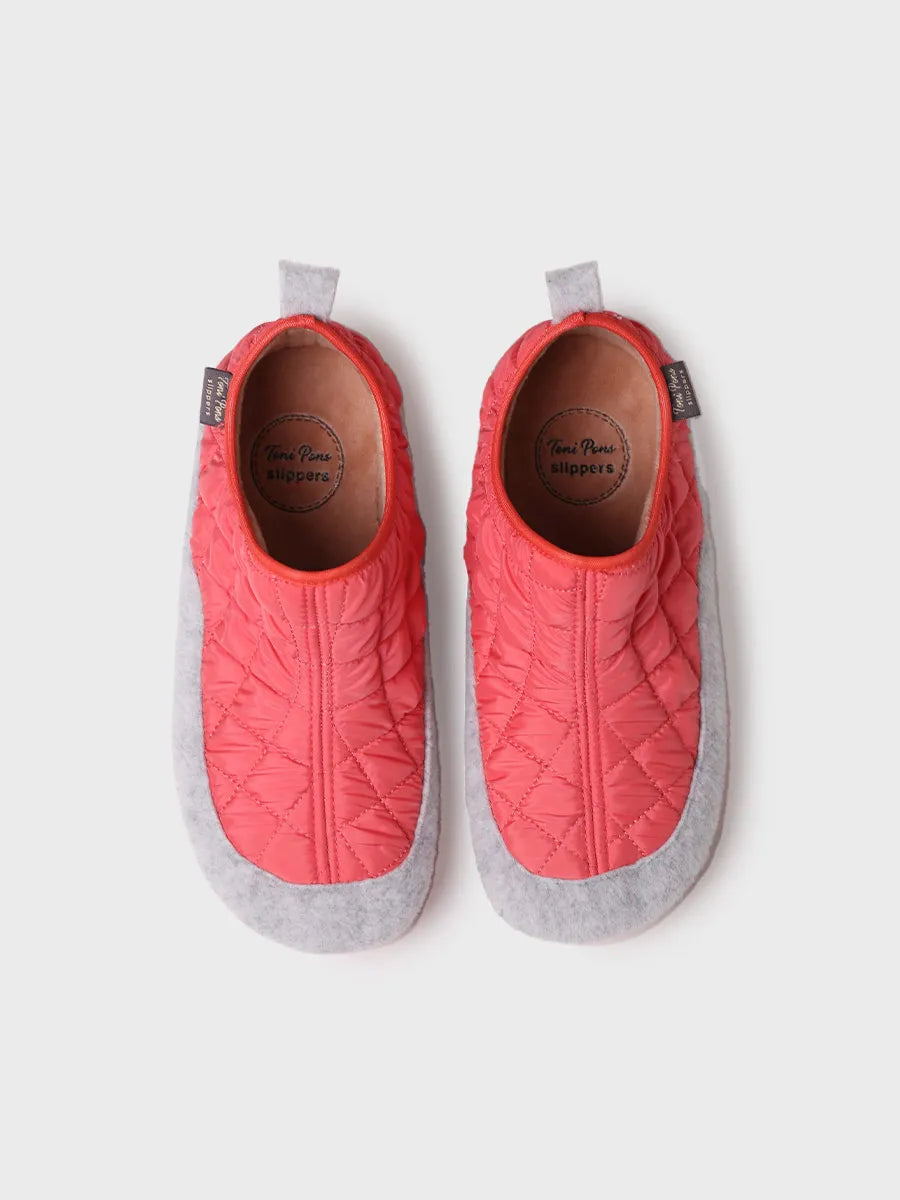 zapatillas de casa mujer - Slippers para mujer en fieltro y tejido acolchado | MARE-UM - Toni Pons