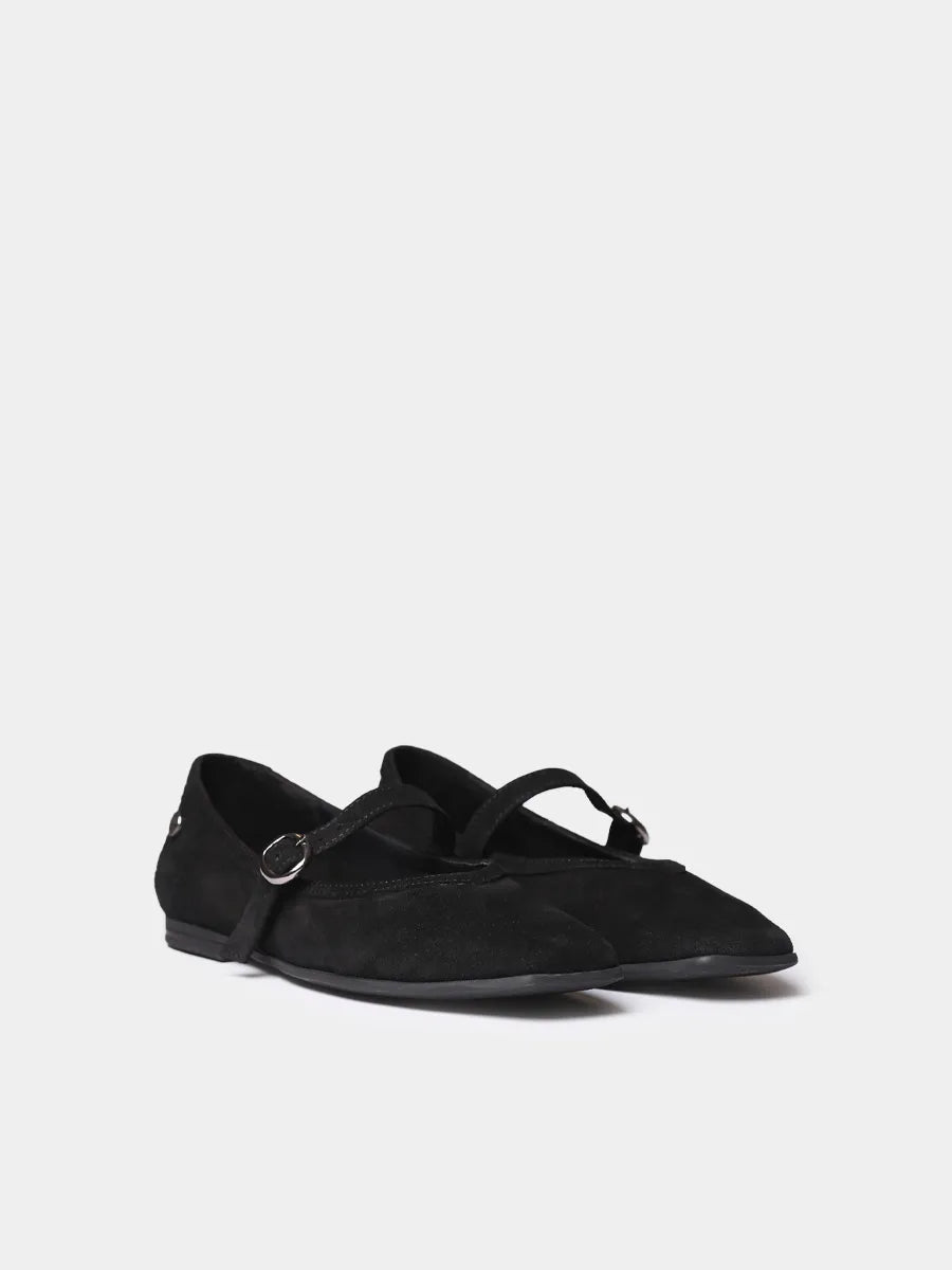 Zapatos mujer - Merceditas de mujer en serraje con hebilla | MARIAN-A - Toni Pons