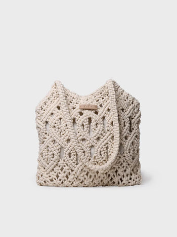 Complementos - Bolso en macramé con bolsillo | MARISSA - Toni Pons