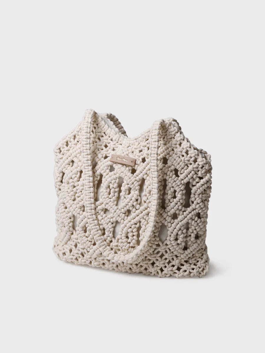 Complementos - Bolso en macramé con bolsillo | MARISSA  - Toni Pons