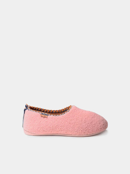 Zapatillas de casa mujer - Slippers bailarinas en tejido | MARTA-SH - Toni Pons