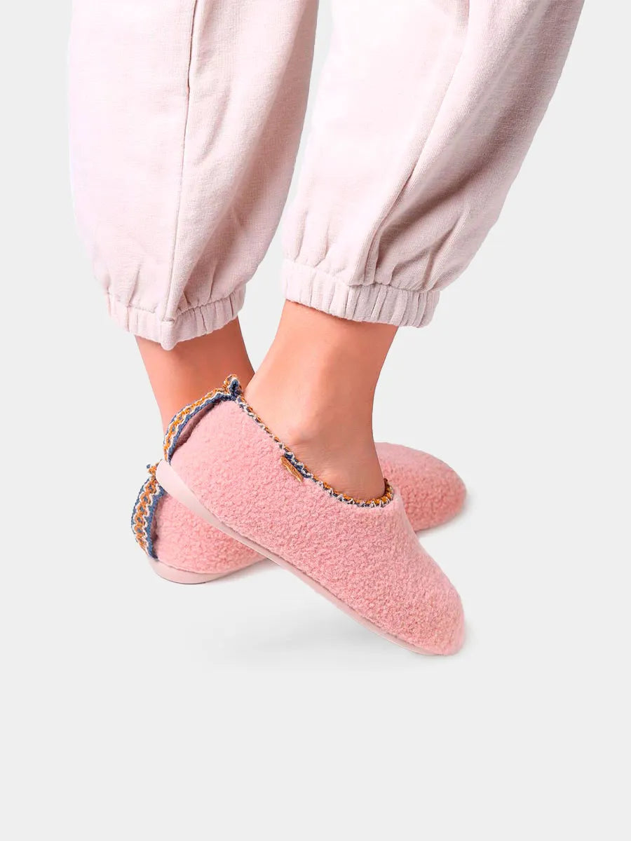 Zapatillas de casa mujer - Slippers bailarinas en tejido | MARTA-SH  - Toni Pons