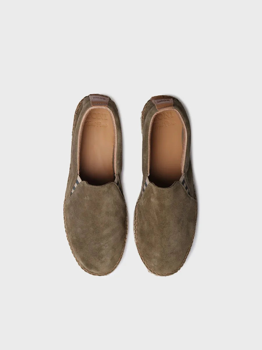 zapatillas hombre - Alpargata para hombre en serraje | MARTI - Toni Pons