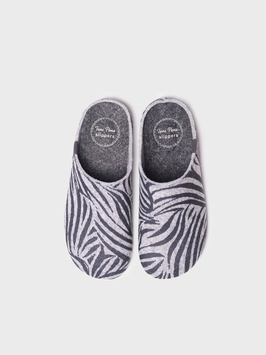 zapatillas de casa mujer - Slipper para mujer tipo zueco en fieltro | MAUI-NM - Toni Pons
