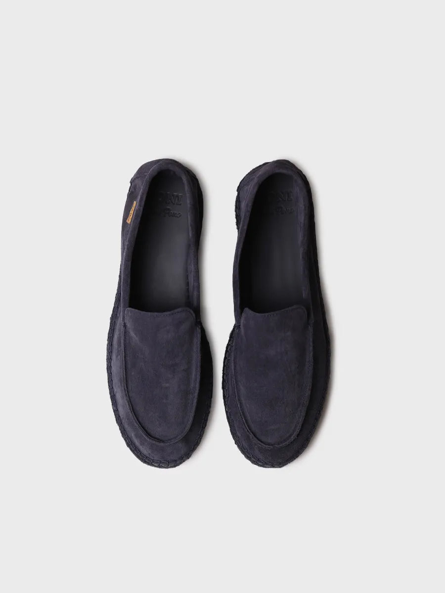 zapatillas hombre - Alpargata cerrada de hombre en serraje con suela de yute | MAX - Toni Pons