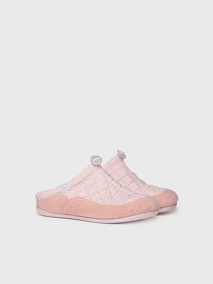 zapatillas mujer - Slippers para mujer en tejido acolchado y fieltro | MEL-UM - Toni Pons