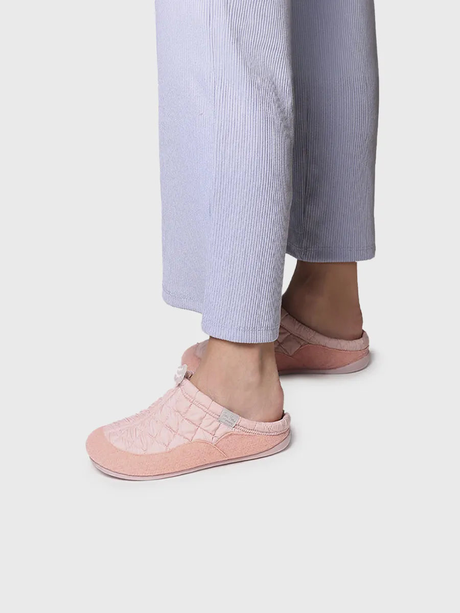 zapatillas mujer - Slippers para mujer en tejido acolchado y fieltro | MEL-UM  - Toni Pons