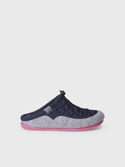 zapatillas mujer - Slippers para mujer en tejido acolchado y fieltro | MEL-UM - Toni Pons
