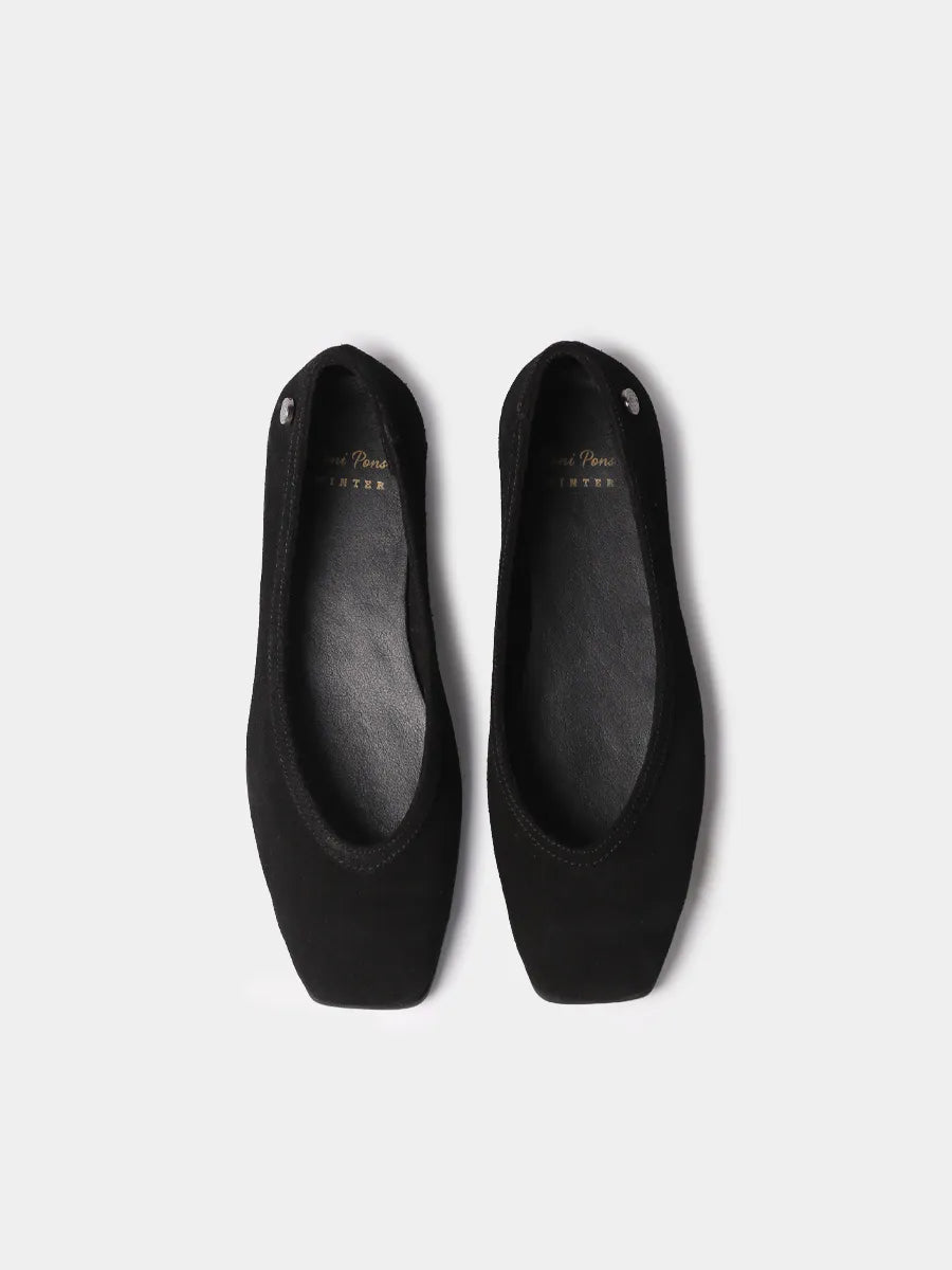 Zapatos mujer - Bailarinas de mujer en serraje colores lisos | MELISA-A  - Toni Pons