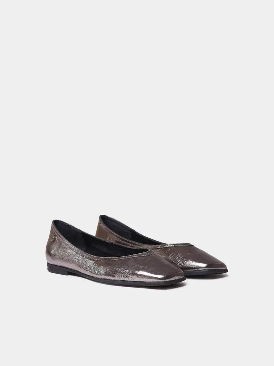Zapatos mujer - Bailarinas de mujer en piel efecto brillante | MELISA-MT - Toni Pons