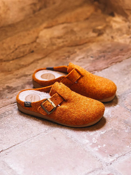 zapatillas mujer - Slipper de mujer tipo zueco con hebilla | MIMA-FP - Toni Pons