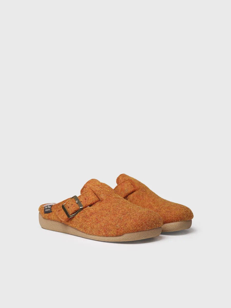 zapatillas mujer - Slipper de mujer tipo zueco con hebilla | MIMA-FP - Toni Pons