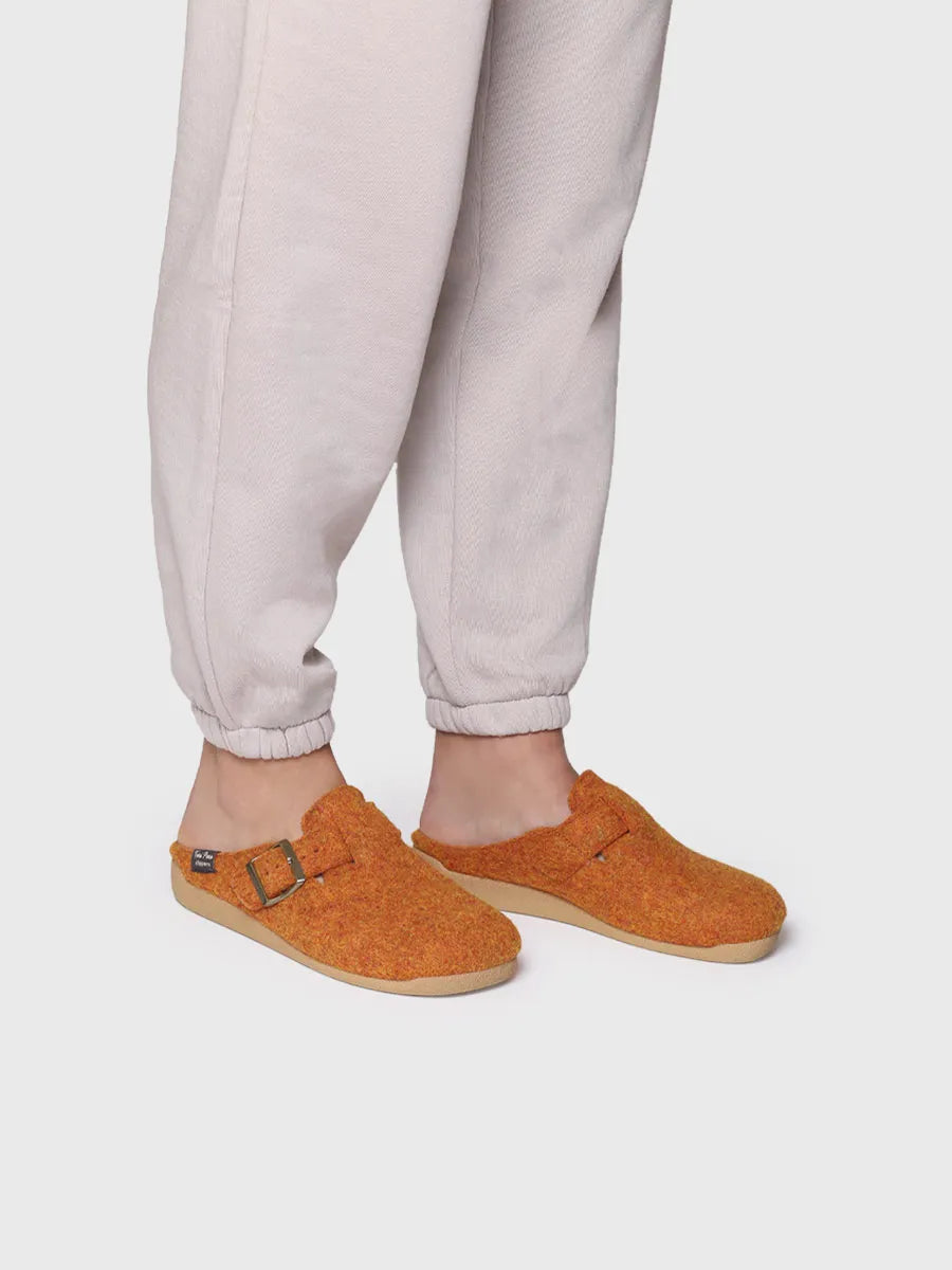 zapatillas mujer - Slipper de mujer tipo zueco con hebilla | MIMA-FP - Toni Pons