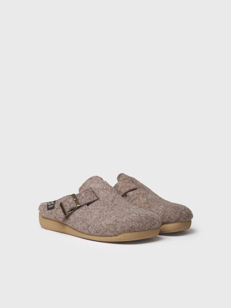 zapatillas mujer - Slipper de mujer tipo zueco con hebilla | MIMA-FP - Toni Pons
