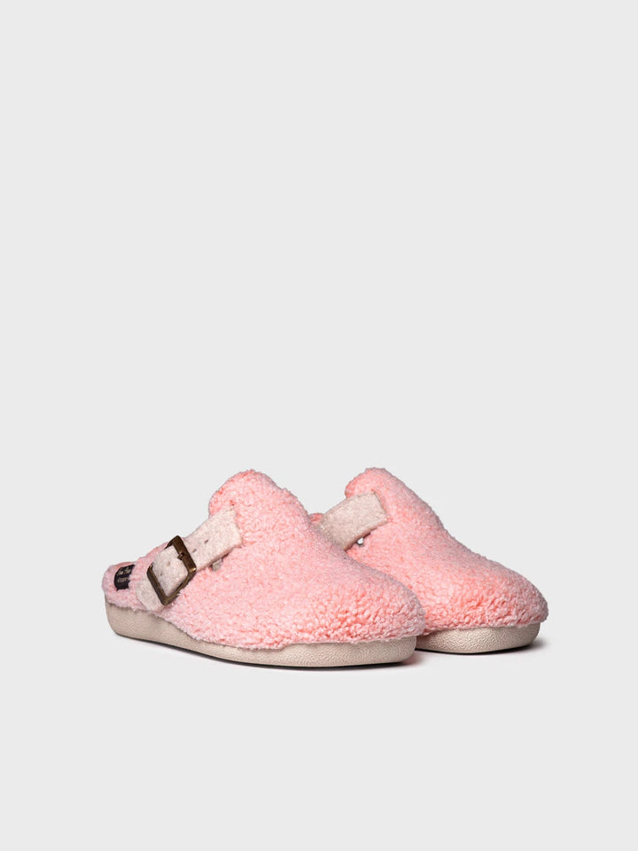 Zapatillas de casa mujer - Slipper abierta con hebilla para mujer | MIMA-NV - Toni Pons