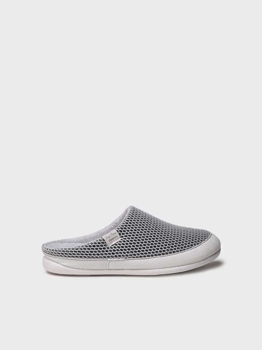 zapatillas mujer - Zapatilla de casa tipo zueco de mujer en rejilla | MINA-GC - Toni Pons