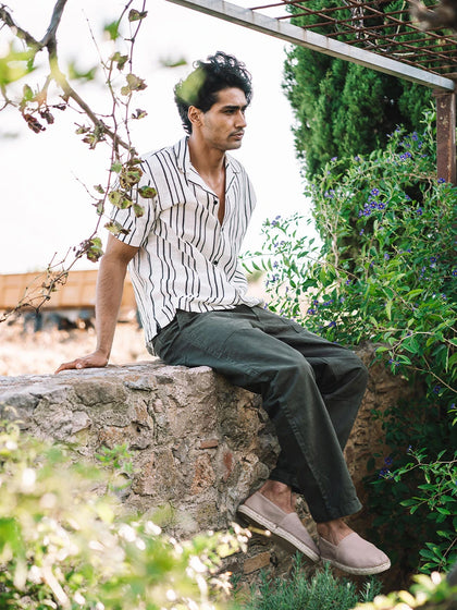 - Alpargata cerrada de hombre en piel con suela de yute | MINO - Toni Pons