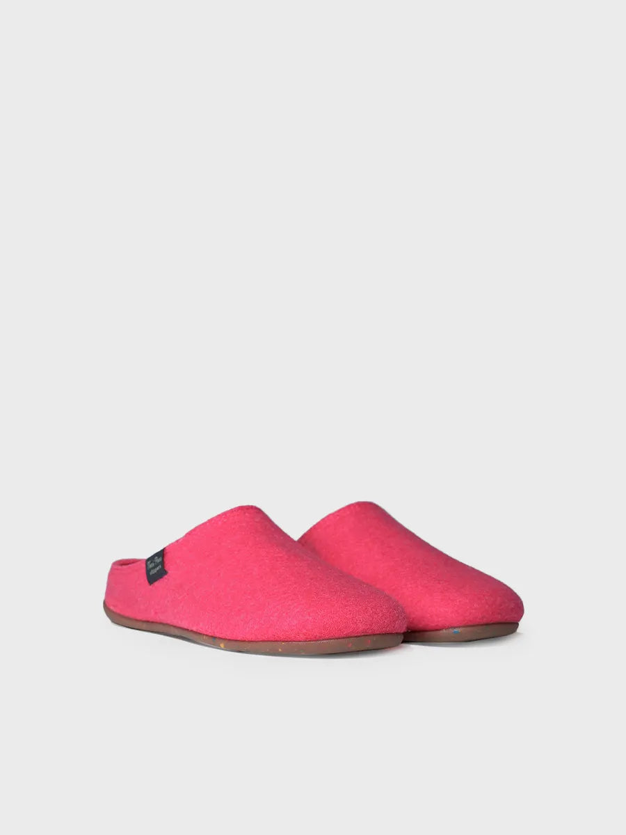 zapatillas de casa mujer - Zapatilla tipo zueco para mujer en fieltro reciclado | MONA-FR - Toni Pons