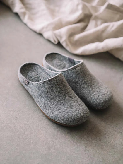zapatillas de casa mujer - Zapatilla tipo zueco para mujer en fieltro reciclado | MONA-FR - Toni Pons