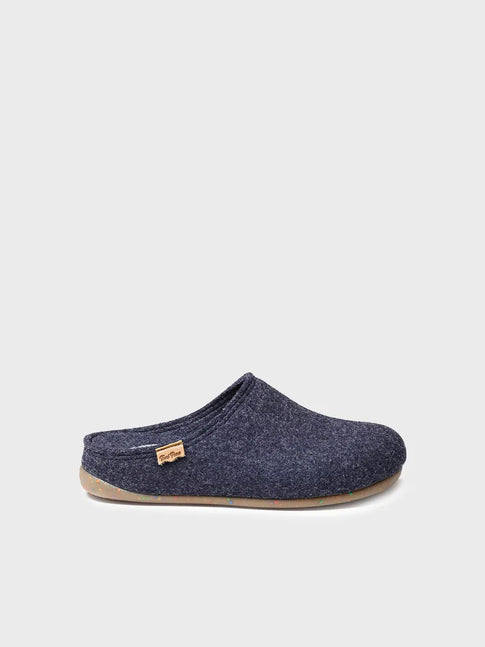 zapatillas de casa mujer - Zapatilla tipo zueco para mujer en fieltro reciclado | MONA-FR  - Toni Pons