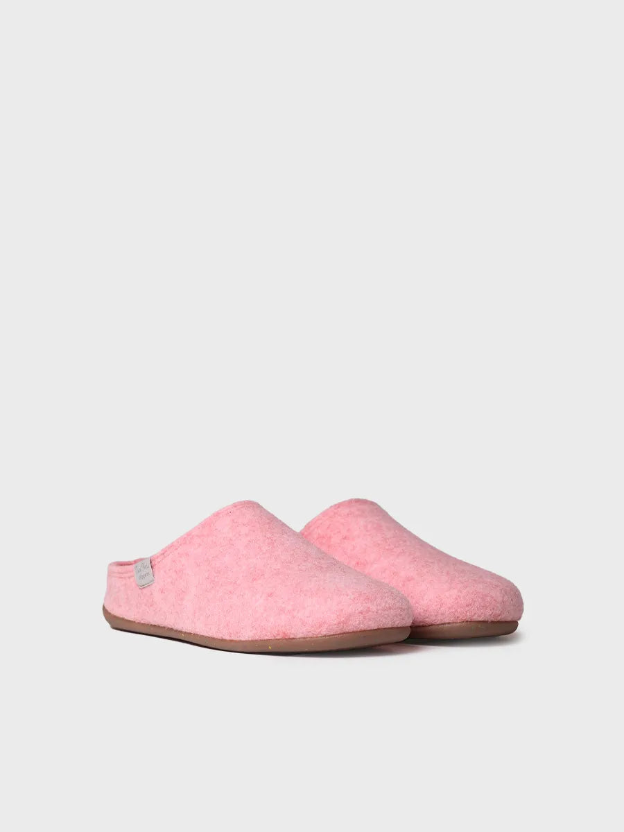 zapatillas de casa mujer - Zapatilla tipo zueco para mujer en fieltro reciclado | MONA-FR - Toni Pons